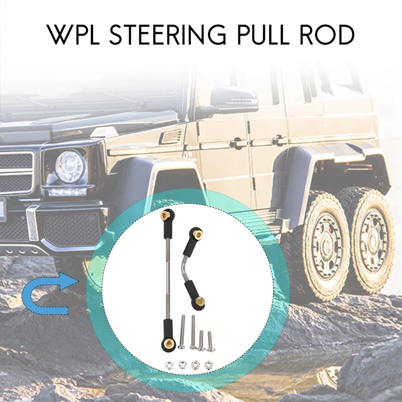 Premium A 1 Set RC Car Steering Pull Rod Upgrade Part Metal RC Steering Rod Durable for WPL B1 B14 B24 B24 C14 C2
Premium A 1 Set RC Car Steering Pull Rod Upgrade Part Metal RC Steering Rod Durable for WPL B1 B14 B24 B24 C14 C2