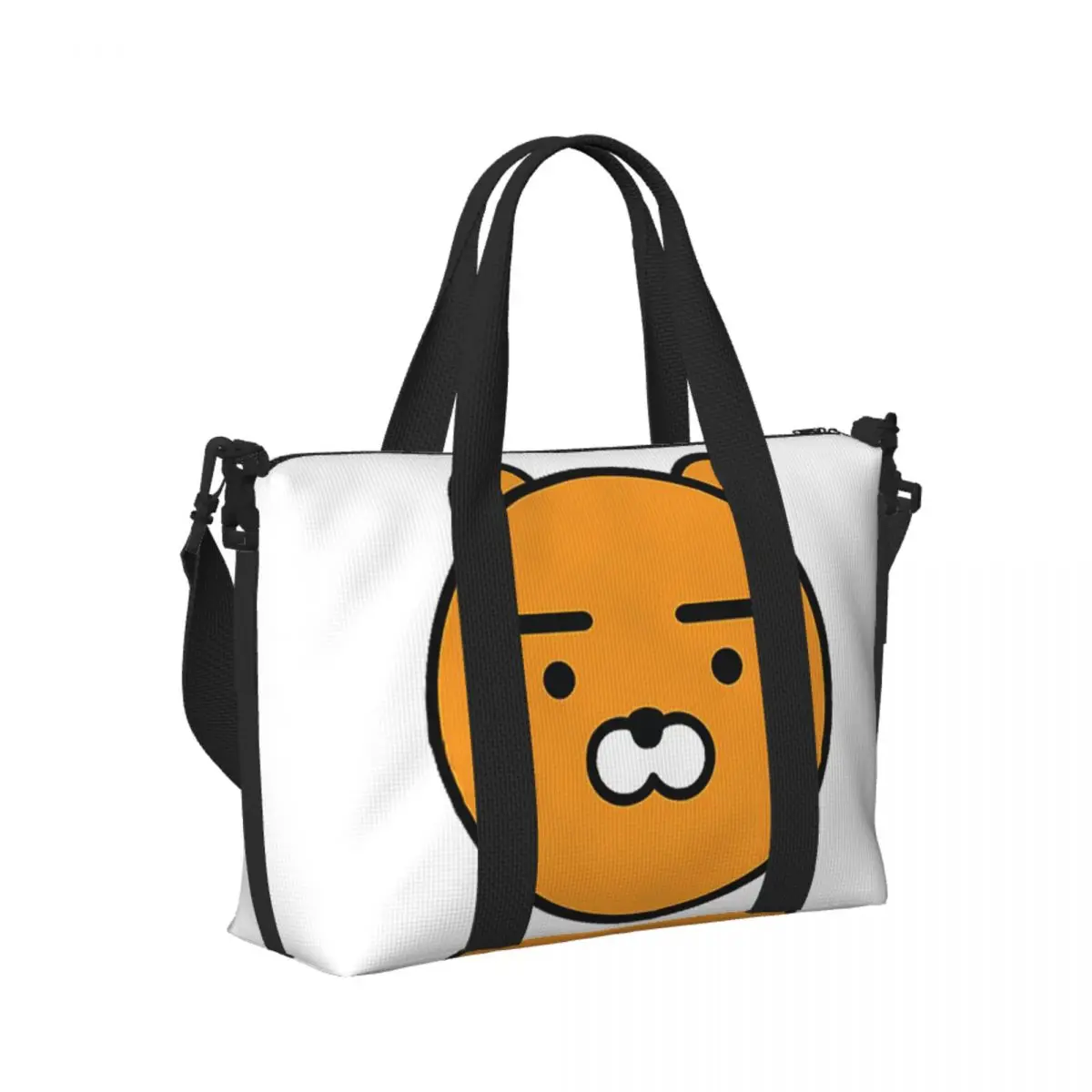 Custom Kakao Ryan Beach Travel Bag Large Capacity Tote Bags for Gym Yoga Women Shopping Duffle Shoulder Bag
Custom Kakao Ryan Beach Travel Bag Large Capacity Tote Bags for Gym Yoga Women Shopping Duffle Shoulder Bag