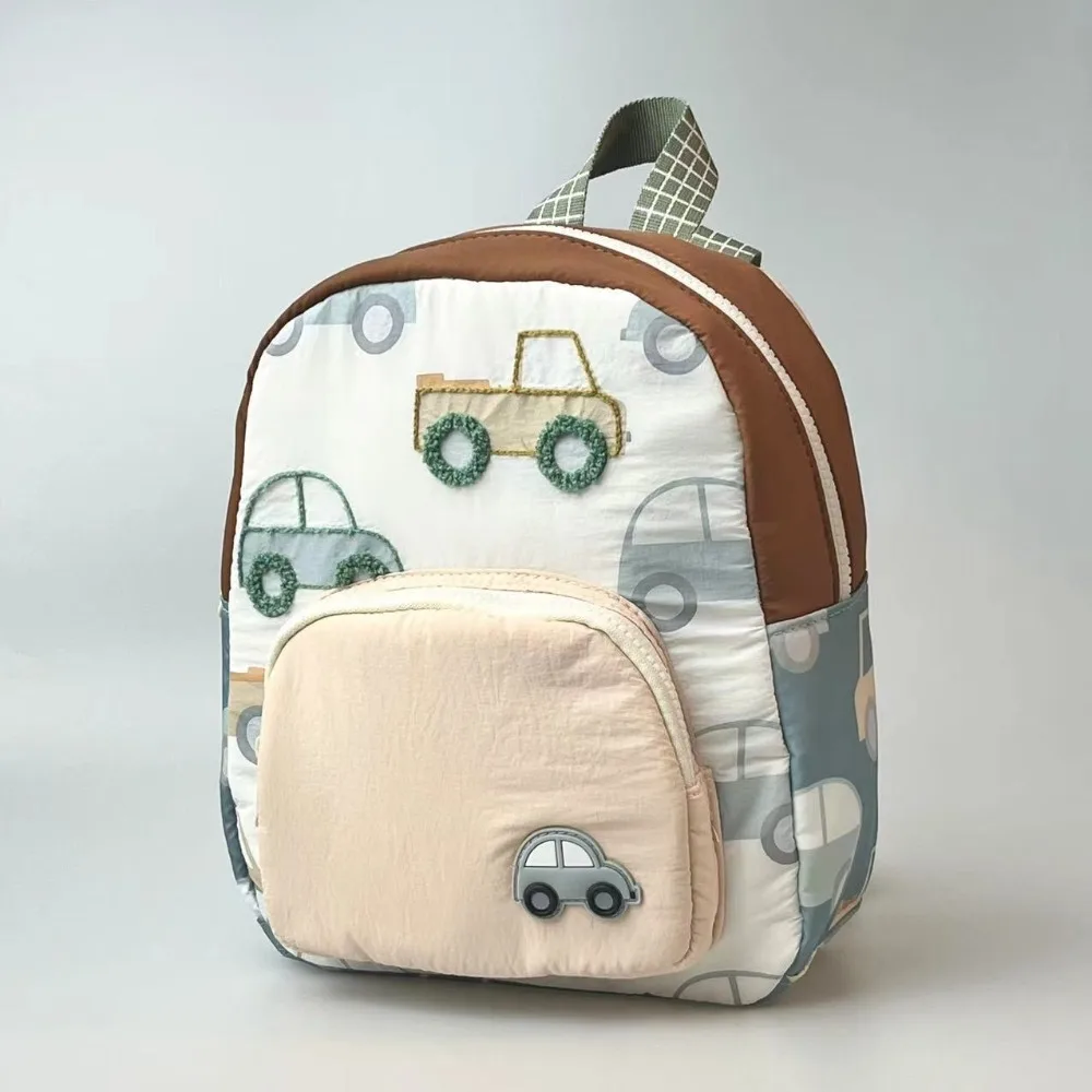 Cartoon Car Embroidery Children's School Backpack Multifunctional Kindergarten Students Schoolbag Boys and Girls
Cartoon Car Embroidery Children's School Backpack Multifunctional Kindergarten Students Schoolbag Boys and Girls