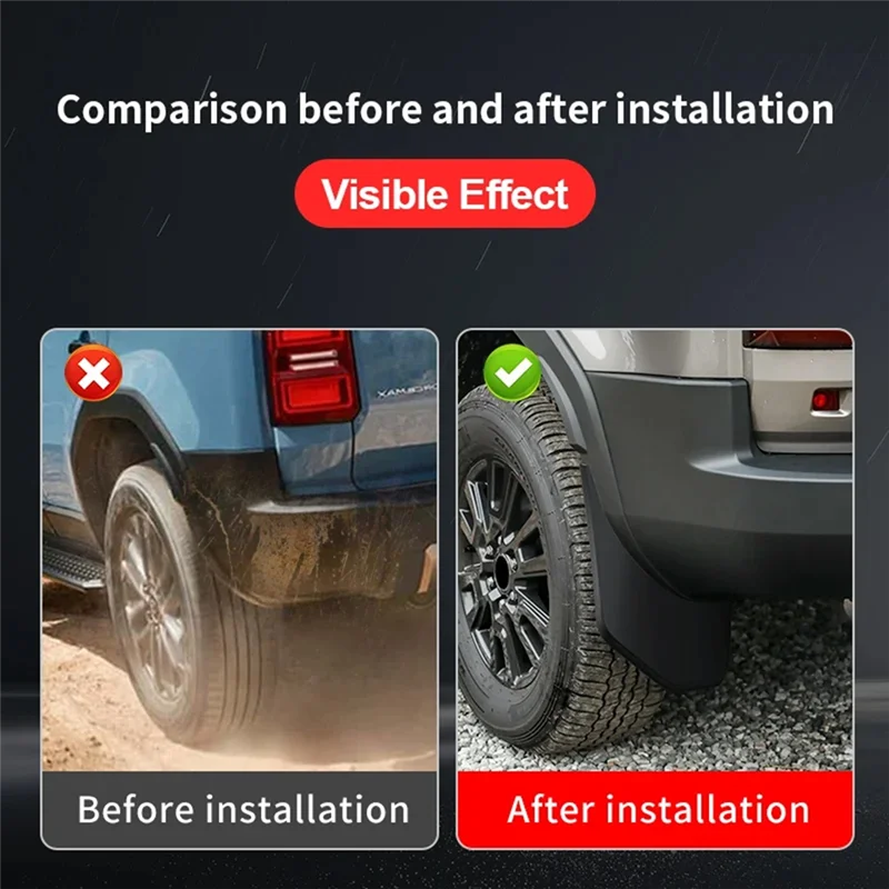 A03Q-For Toyota Land Cruiser 250 Prado LC250 2024 Car Mud Guards Flaps Splash Front Rear Mudguard Accessories
A03Q-For Toyota Land Cruiser 250 Prado LC250 2024 Car Mud Guards Flaps Splash Front Rear Mudguard Accessories