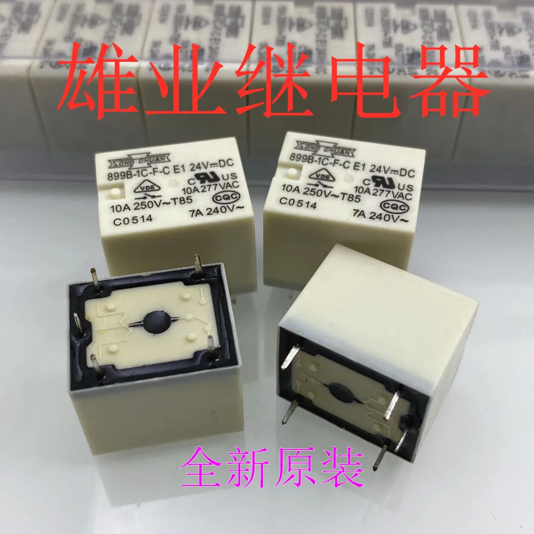 (10 шт./лот) 899B-1C-F-C E1 24 В постоянного тока 5 G5LB-14
(10 шт./лот) 899B-1C-F-C E1 24 В постоянного тока 5 G5LB-14