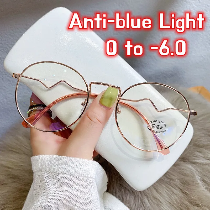 Round Metal Myopia Glasses Men Women Big Oversized Frame Glasses Fashion Design Anti-blue Nearsighted Prescription Glasses
Round Metal Myopia Glasses Men Women Big Oversized Frame Glasses Fashion Design Anti-blue Nearsighted Prescription Glasses