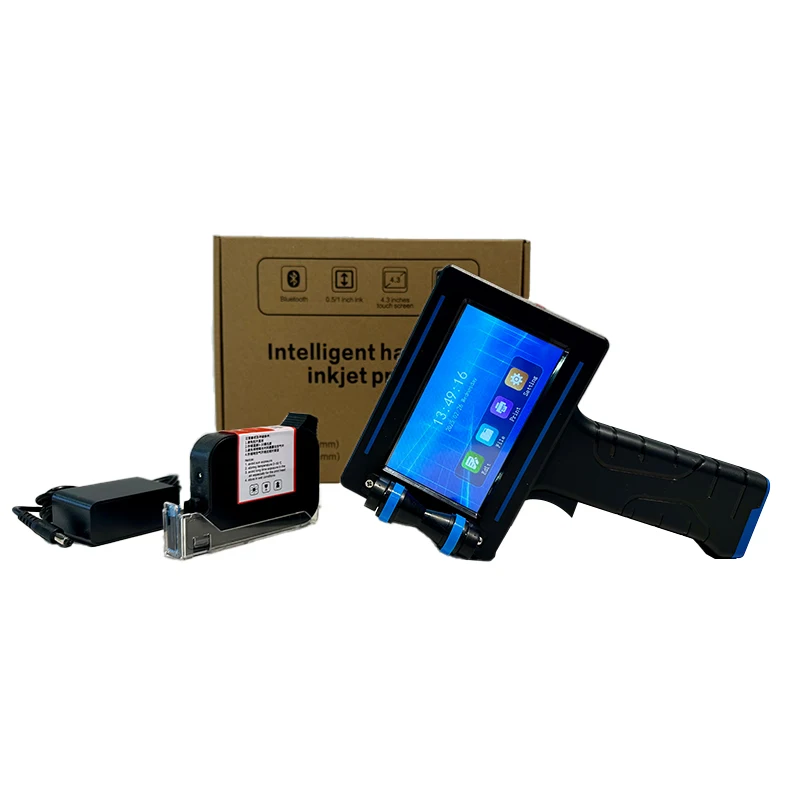 Handheld inkjet production printer, intelligent coding machine, label number, digital graphic logo
Handheld inkjet production printer, intelligent coding machine, label number, digital graphic logo