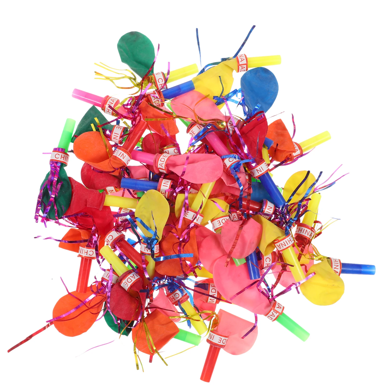 100 pcs Whistle Balloon Bouncy Metallic Kids Blow Outs Safe Fun Christmas Halloween Game Tool Noise Maker
100 pcs Whistle Balloon Bouncy Metallic Kids Blow Outs Safe Fun Christmas Halloween Game Tool Noise Maker