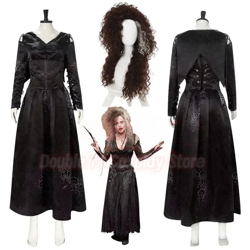 New Cosplay Lestrange Cosplay Magic Movie Costume wig Halloween Carnival Party Disguise Roleplay Suit For Women Girl Adult
New Cosplay Lestrange Cosplay Magic Movie Costume wig Halloween Carnival Party Disguise Roleplay Suit For Women Girl Adult