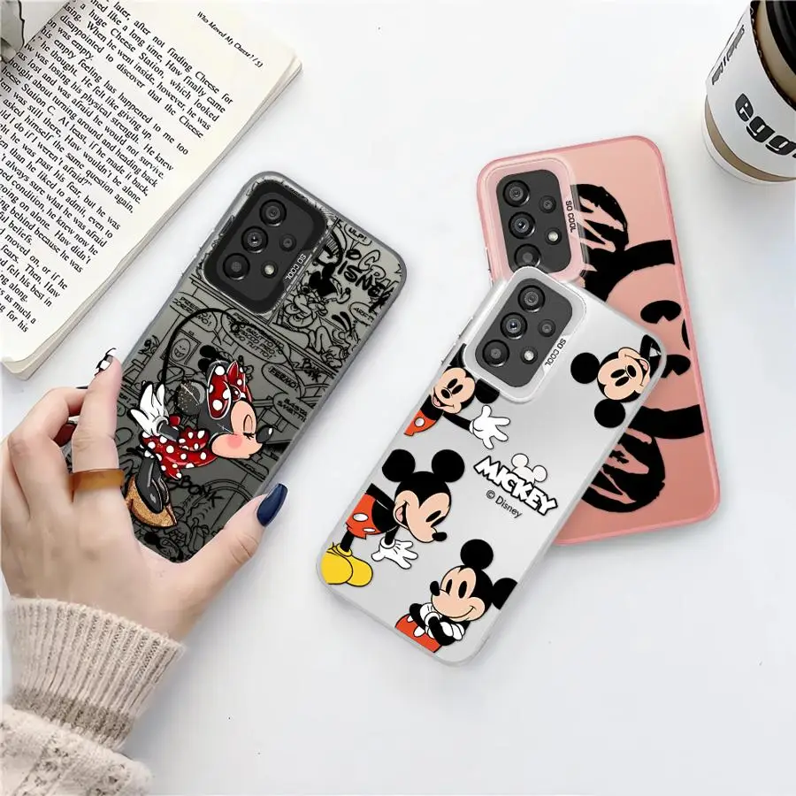 Mickey Minnie Mouse Soft Shell Phone Case for Samsung Galaxy A26 A36 A73 A51 A56 A54 A35 A71 A55 A72 A53 A52
Mickey Minnie Mouse Soft Shell Phone Case for Samsung Galaxy A26 A36 A73 A51 A56 A54 A35 A71 A55 A72 A53 A52