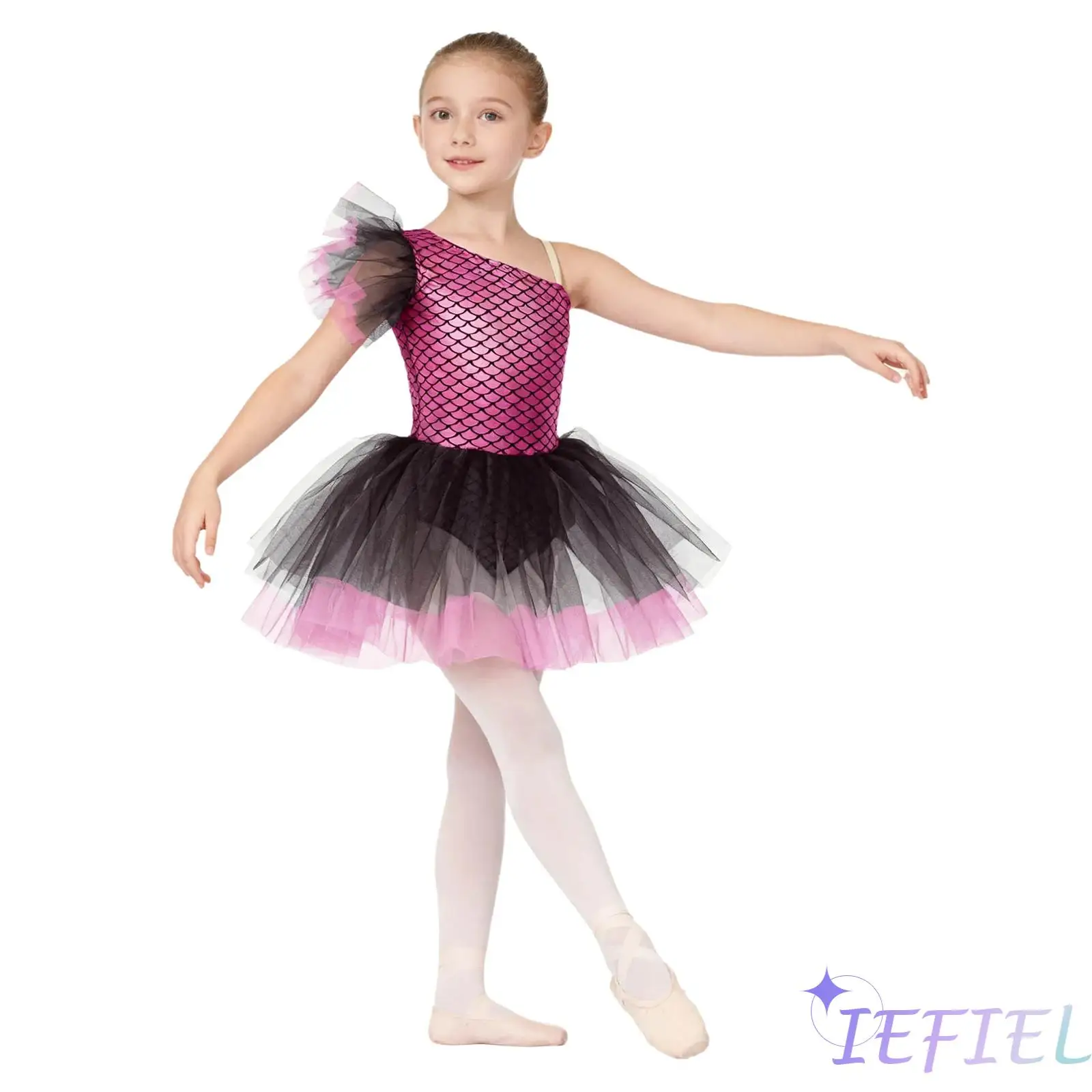 Kids Girls Halloween Ballerina Dance Costume Sleeveless Mermaid Fish Scales Print Tutu Cosplay Dress Ballet Dance Leotard Dress
Kids Girls Halloween Ballerina Dance Costume Sleeveless Mermaid Fish Scales Print Tutu Cosplay Dress Ballet Dance Leotard Dress