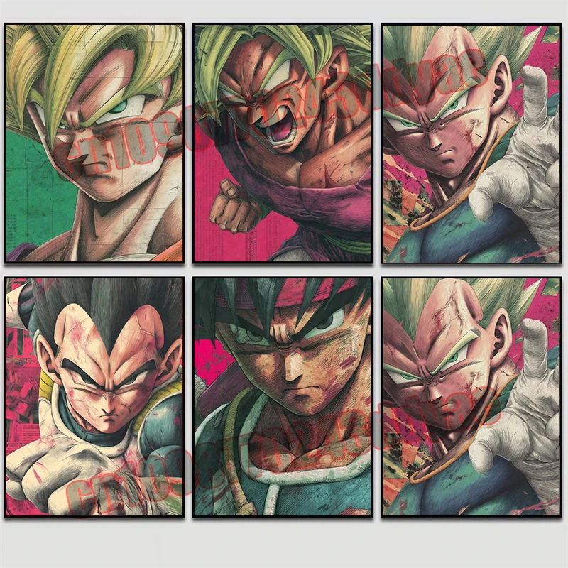 Famous Anime Dragon Ball Poster Vegeta Bulma Wukong Sketch Painting Art Painting Printing Canvas Home Wall Decoration Painting
Famous Anime Dragon Ball Poster Vegeta Bulma Wukong Sketch Painting Art Painting Printing Canvas Home Wall Decoration Painting