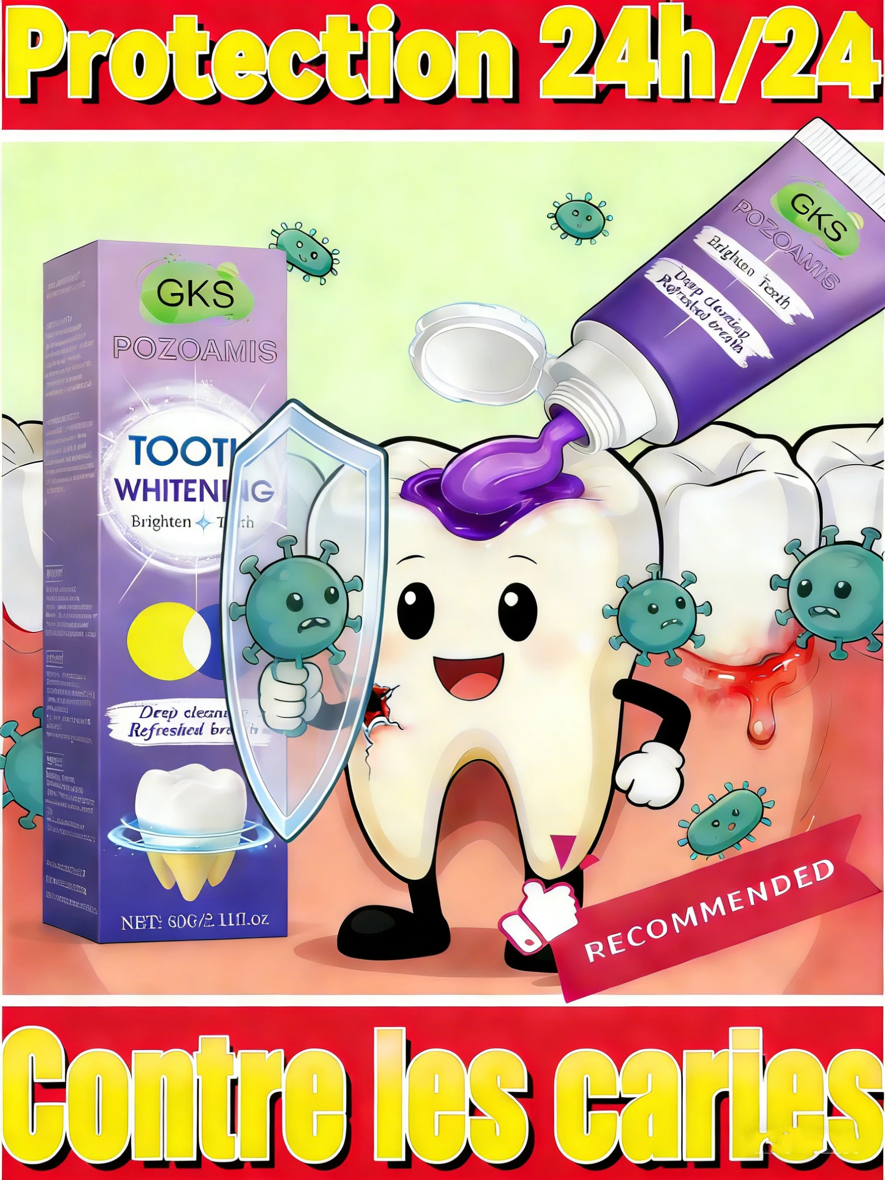 Высокие результаты на семь дней: Легко достигайте здоровые десны и яркие, белые зубы.
Высокие результаты на семь дней: Легко достигайте здоровые десны и яркие, белые зубы.