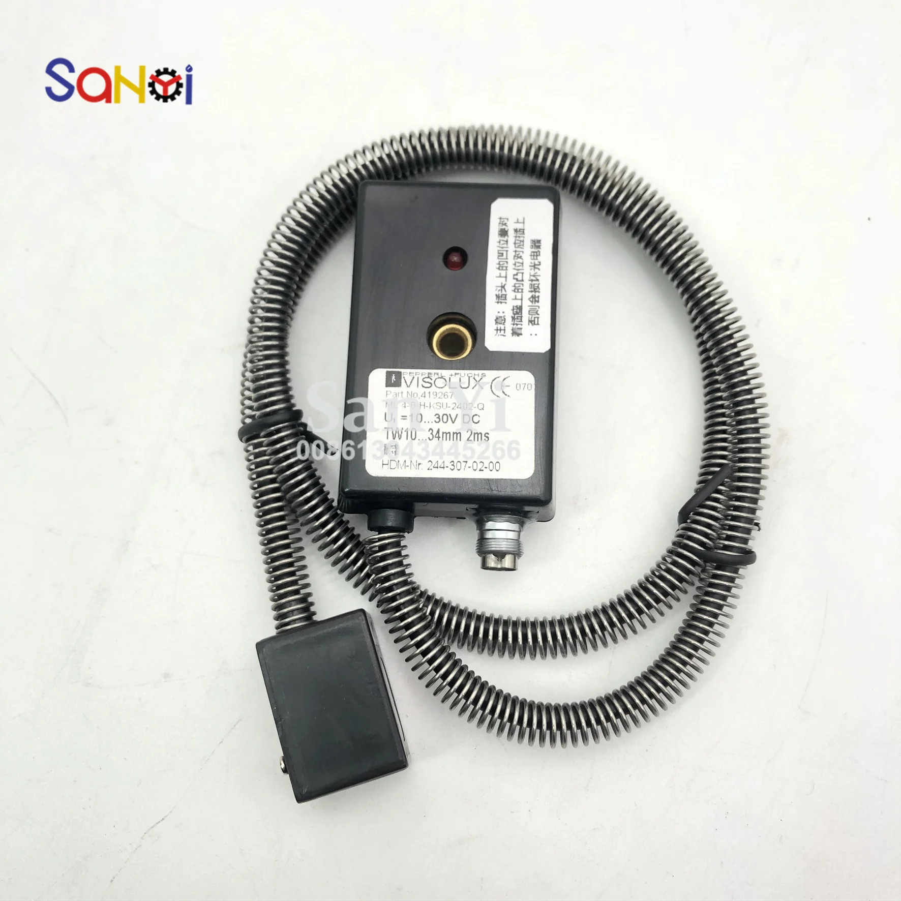 Best Quality Sensor HDM-Nr : 244-307-02-00 Stahl Folding Machine 419267 Photoelectric Switch Part for Heidelberg
Best Quality Sensor HDM-Nr : 244-307-02-00 Stahl Folding Machine 419267 Photoelectric Switch Part for Heidelberg