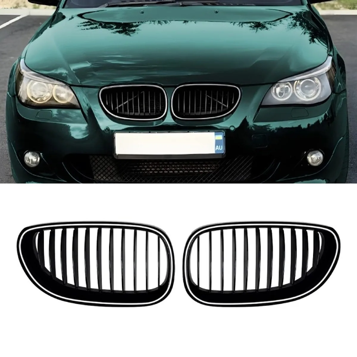 For BMW 5 Series E60 E61 2004-2010 Car LED Bumper Grill Decorative Racing Grille Body Kit Front Bumper Grill Exterior Part
For BMW 5 Series E60 E61 2004-2010 Car LED Bumper Grill Decorative Racing Grille Body Kit Front Bumper Grill Exterior Part