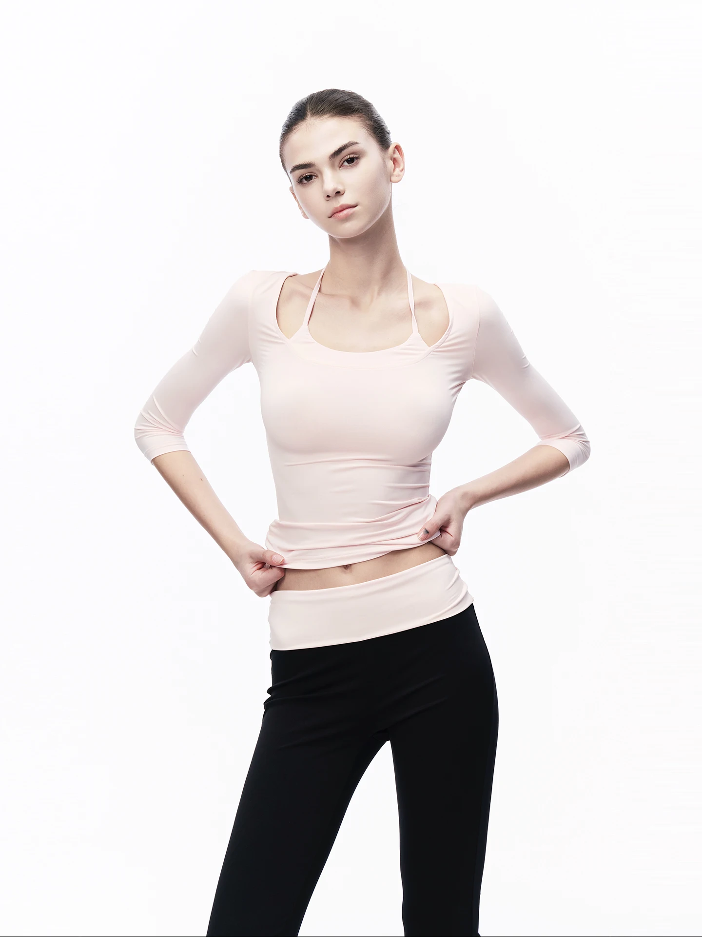 JLAUNT Pink Long Sleeve T-Shirt Women's Slim Fit Summer Seven Sleeve Body T-shirt American Hot Girl Neck Hanging Fake Two-Pie...
JLAUNT Pink Long Sleeve T-Shirt Women's Slim Fit Summer Seven Sleeve Body T-shirt American Hot Girl Neck Hanging Fake Two-Pie...