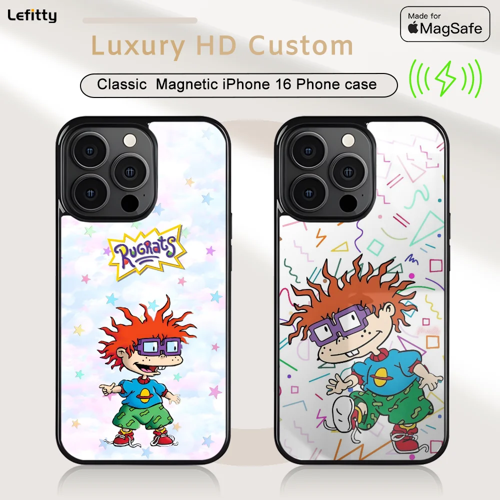 Cartoon R_RugratS D_DinosaurS Phone Case For iPhone 16 15 14 13 12 11 Pro Max Plus Mini Magnetic Magsafe Wireless Charging Cover
Cartoon R_RugratS D_DinosaurS Phone Case For iPhone 16 15 14 13 12 11 Pro Max Plus Mini Magnetic Magsafe Wireless Charging Cover