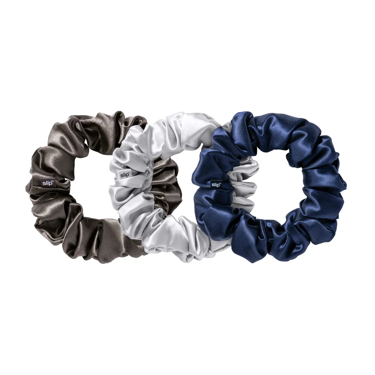 Резинки для волос Slip - Classic Large Scrunchie Midnight (3 шт.)
Резинки для волос Slip - Classic Large Scrunchie Midnight (3 шт.)