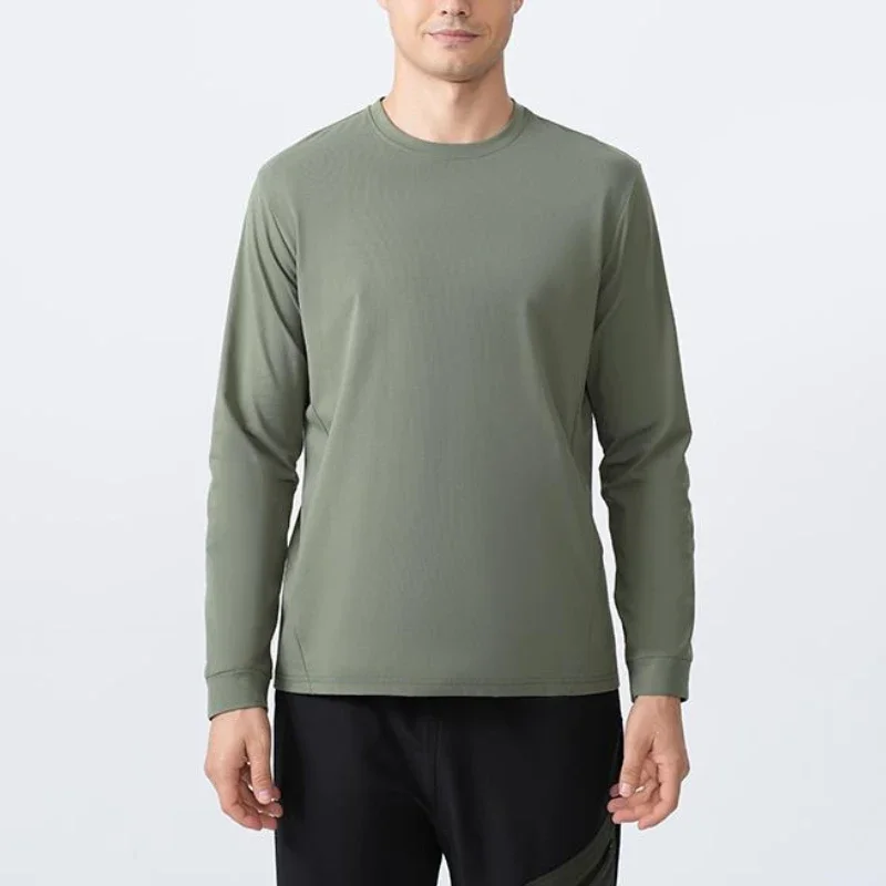Men Sports T-shirt Gym Fitness Tops Running Training Clothes Autumn Round Neck Quick-drying Breathable Long Sleeves
Men Sports T-shirt Gym Fitness Tops Running Training Clothes Autumn Round Neck Quick-drying Breathable Long Sleeves