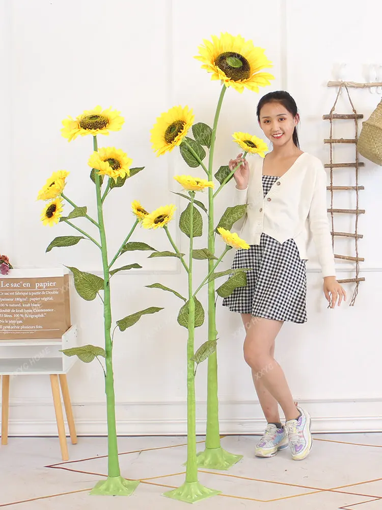 Sunflower Simulation SUNFLOWER Living Room Fake Flower Decoration Large Decorative Floral Dried Flower Floor Prop Decoration
Sunflower Simulation SUNFLOWER Living Room Fake Flower Decoration Large Decorative Floral Dried Flower Floor Prop Decoration