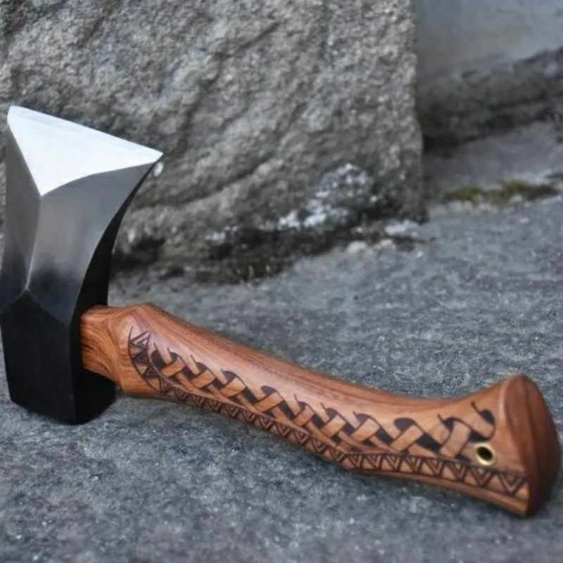 Manganese Steel Woodworking Hand Axe Handwork Forging Household Wood Chopping Axe Outdoor Portable Carpenter Cut Firewood Tools
Manganese Steel Woodworking Hand Axe Handwork Forging Household Wood Chopping Axe Outdoor Portable Carpenter Cut Firewood Tools