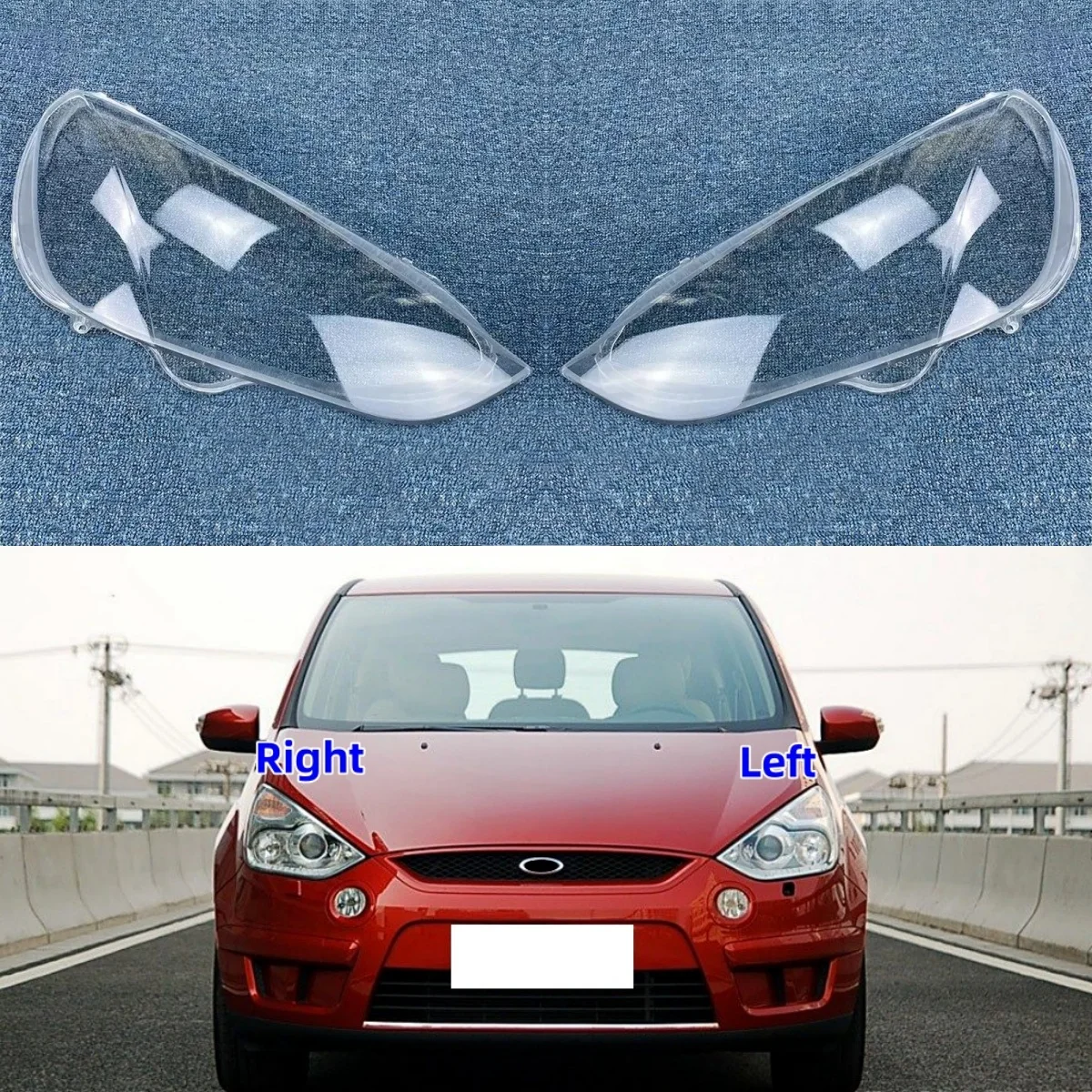 For Ford S-MAX 2007 2008 2009 Car Accsesories Transparent PC Material Headlight Glass Shell
For Ford S-MAX 2007 2008 2009 Car Accsesories Transparent PC Material Headlight Glass Shell