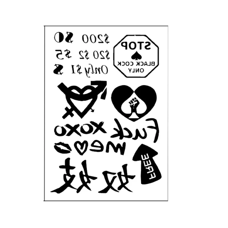 Poker Spades Q Waterproof Temporary Patch Spades BBC Spades Lock Sexy Thighs and Chest Anti Sweat Tattoo Patch
Poker Spades Q Waterproof Temporary Patch Spades BBC Spades Lock Sexy Thighs and Chest Anti Sweat Tattoo Patch