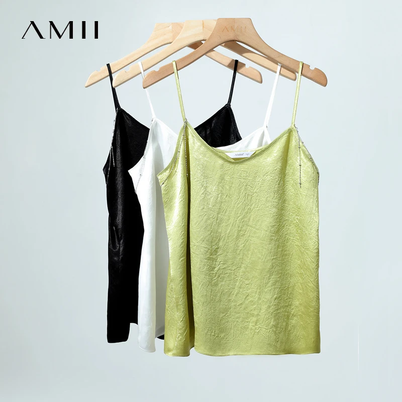Amii Casual Cami For Women 2026 Summer New Chain Sleeveless Top Basic Straight Women's Acetate Spaghetti Strap Tank 12641045
Amii Casual Cami For Women 2026 Summer New Chain Sleeveless Top Basic Straight Women's Acetate Spaghetti Strap Tank 12641045