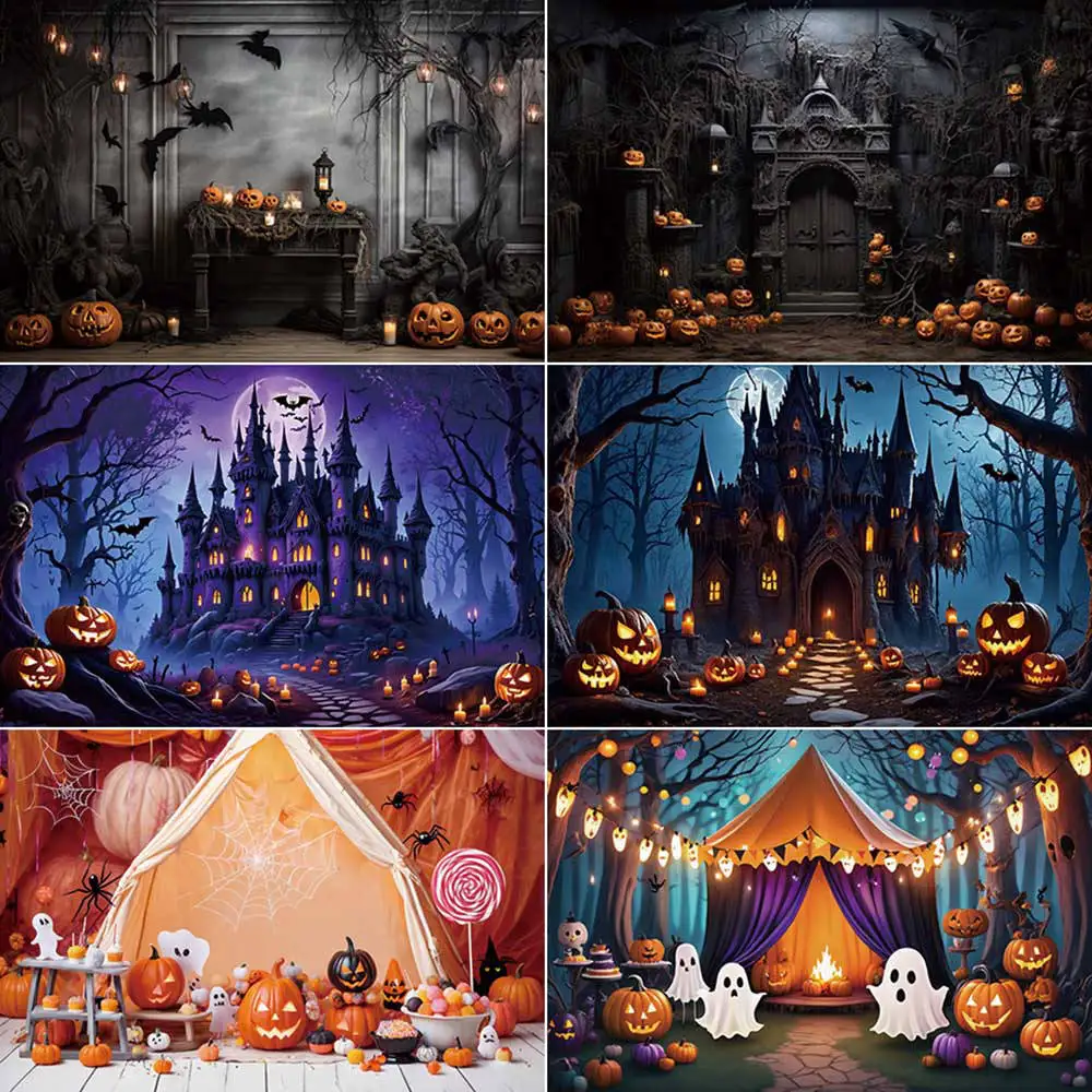 MOON.QG Pumpkin Castle Halloween Photography Background 2025 Bats Bats Photocall Backdrop Child Photo Studio Photocall Props
MOON.QG Pumpkin Castle Halloween Photography Background 2025 Bats Bats Photocall Backdrop Child Photo Studio Photocall Props