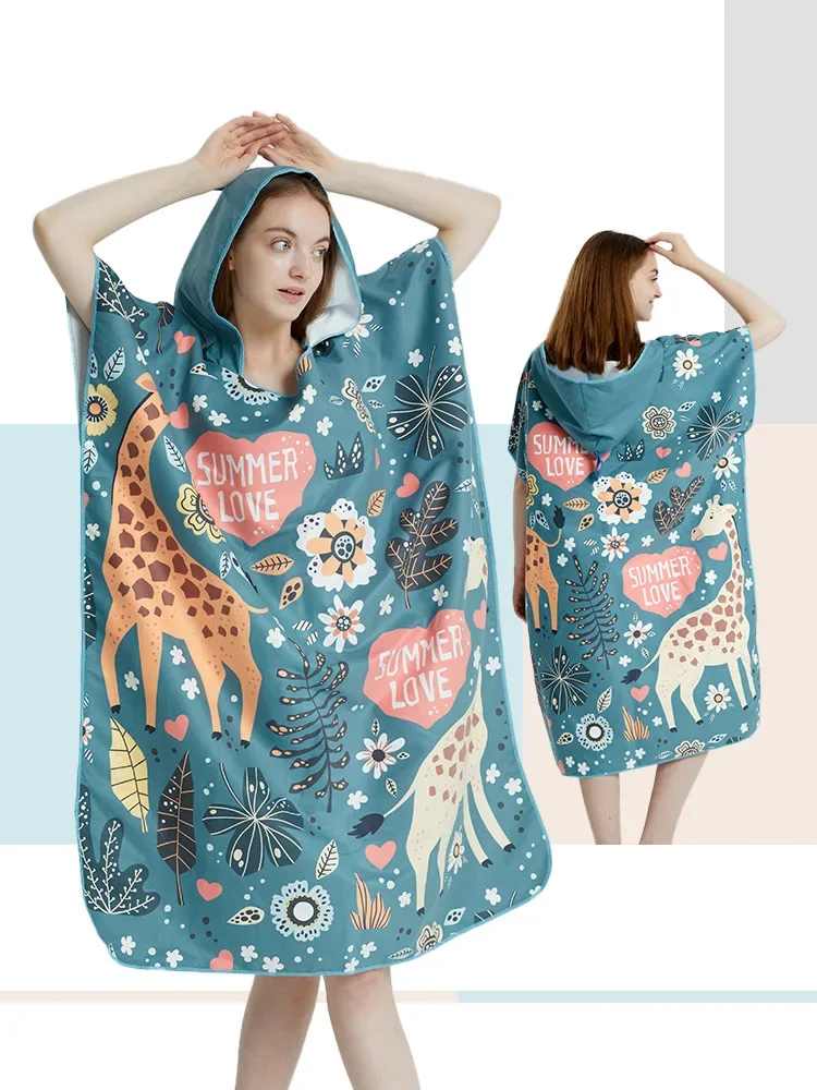 Surf Poncho Towel Poncho Quick-Dry Towel Hoodie Microfiber Beach Robe Changing Poncho Swim Towel Beach Poncho For Adults
Surf Poncho Towel Poncho Quick-Dry Towel Hoodie Microfiber Beach Robe Changing Poncho Swim Towel Beach Poncho For Adults