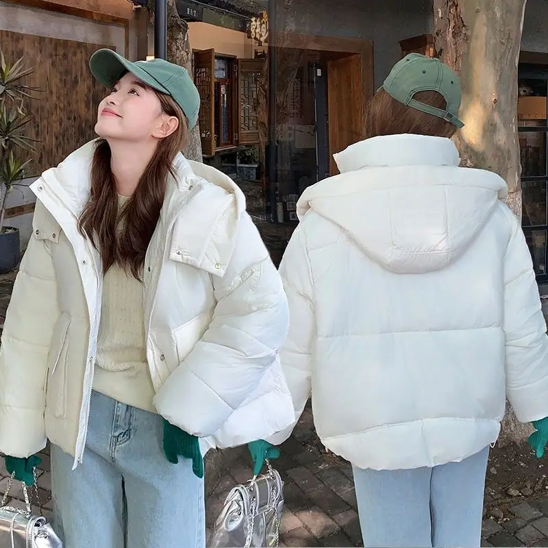2024 Winter Thickened Cotton Padded Coach Women's Hooded Loose Fit Fashionable Jacket Warm Puffer Jacket Cross-border Style
2024 Winter Thickened Cotton Padded Coach Women's Hooded Loose Fit Fashionable Jacket Warm Puffer Jacket Cross-border Style