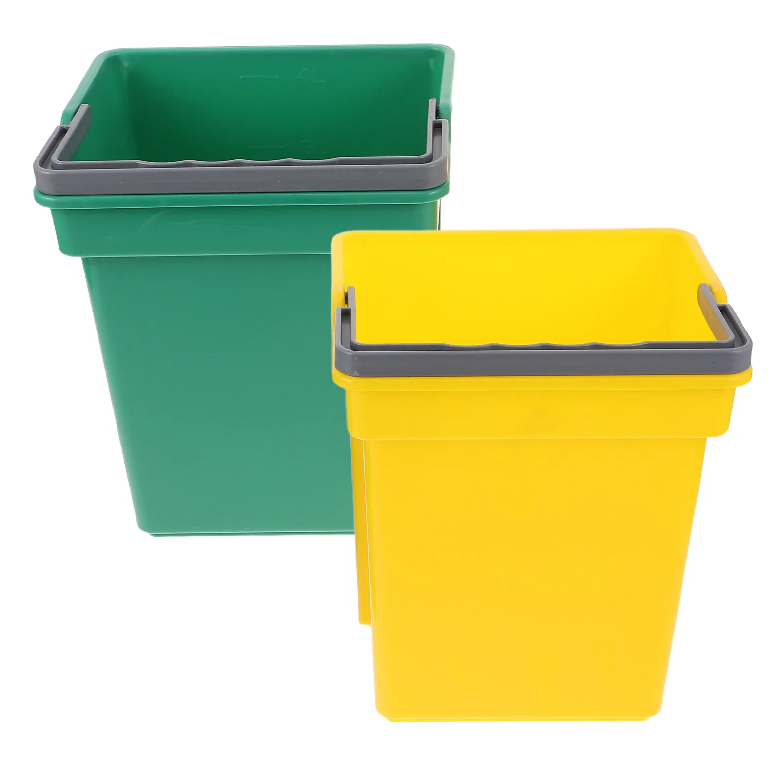 2Pcs Commercial Cleaning Waste Buckets Plastic Utility Bucket Multipurpose Handle Plastic Bucket for Trolley Home Office Hotel
2Pcs Commercial Cleaning Waste Buckets Plastic Utility Bucket Multipurpose Handle Plastic Bucket for Trolley Home Office Hotel