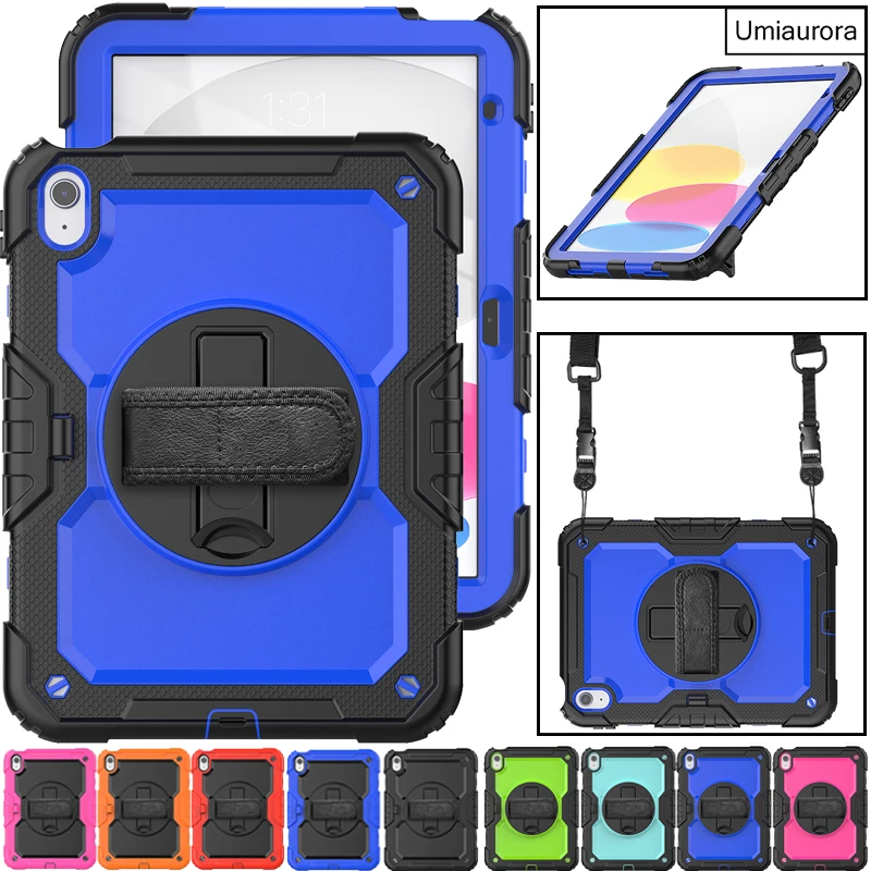 Для IPad Mini 5 Air 3 2 9,7 Pro 10,5 7 8 9 10,2 10 10,9 11-й 11 дюймов A16 Противоударный прочный чехол-подставка для планшета с ремешком Funda 
Для IPad Mini 5 Air 3 2 9,7 Pro 10,5 7 8 9 10,2 10 10,9 11-й 11 дюймов A16 Противоударный прочный чехол-подставка для планшета с ремешком Funda