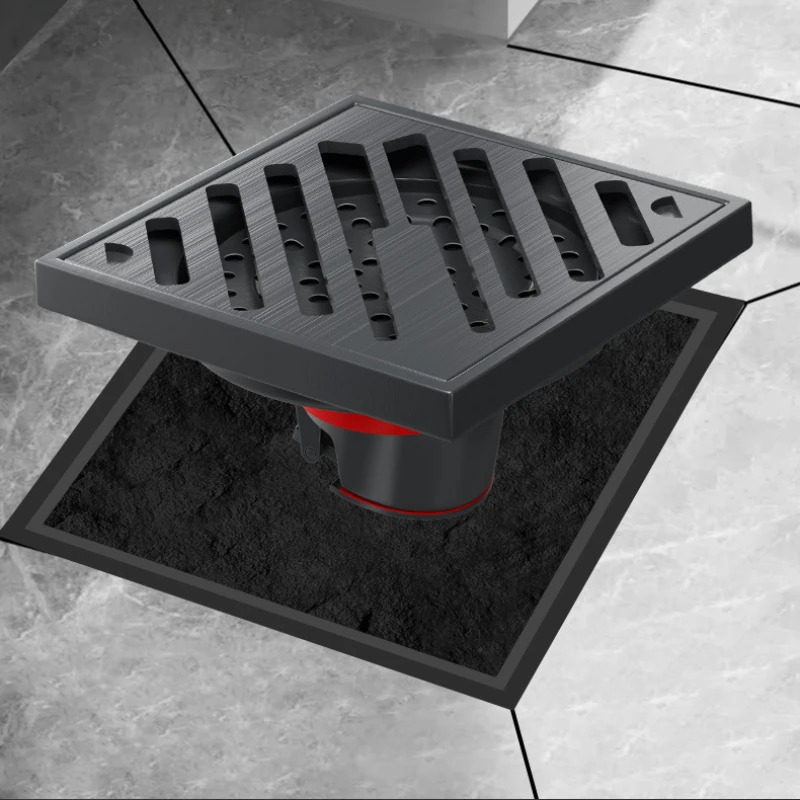 Bathroom shower floor drain, grey stainless steel deodorant kitchen floor drain
Bathroom shower floor drain, grey stainless steel deodorant kitchen floor drain