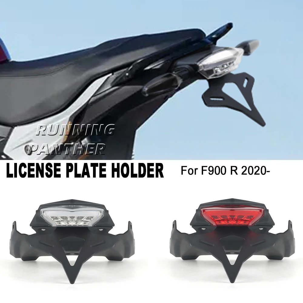 Motorcycle Rear Short Tail Integrated Light Frame License Plate Rack Tail Frame Bracket For BMW F900 R F900R 2020-
Motorcycle Rear Short Tail Integrated Light Frame License Plate Rack Tail Frame Bracket For BMW F900 R F900R 2020-
