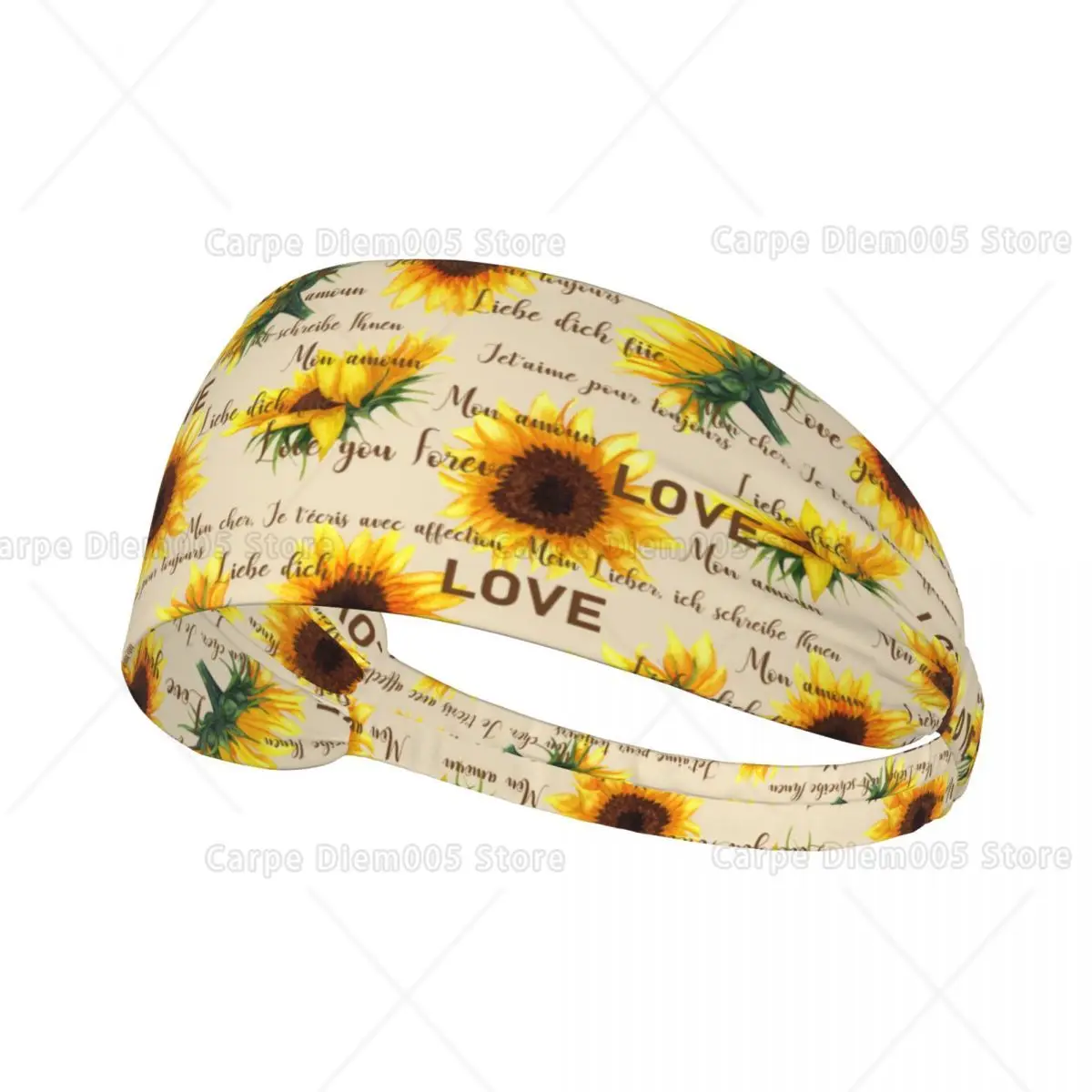 Love Sunflower Printing Elastic Exercise Headband Head Tie,Headband for Men and Women,Hair Band for Yoga Fitness
Love Sunflower Printing Elastic Exercise Headband Head Tie,Headband for Men and Women,Hair Band for Yoga Fitness