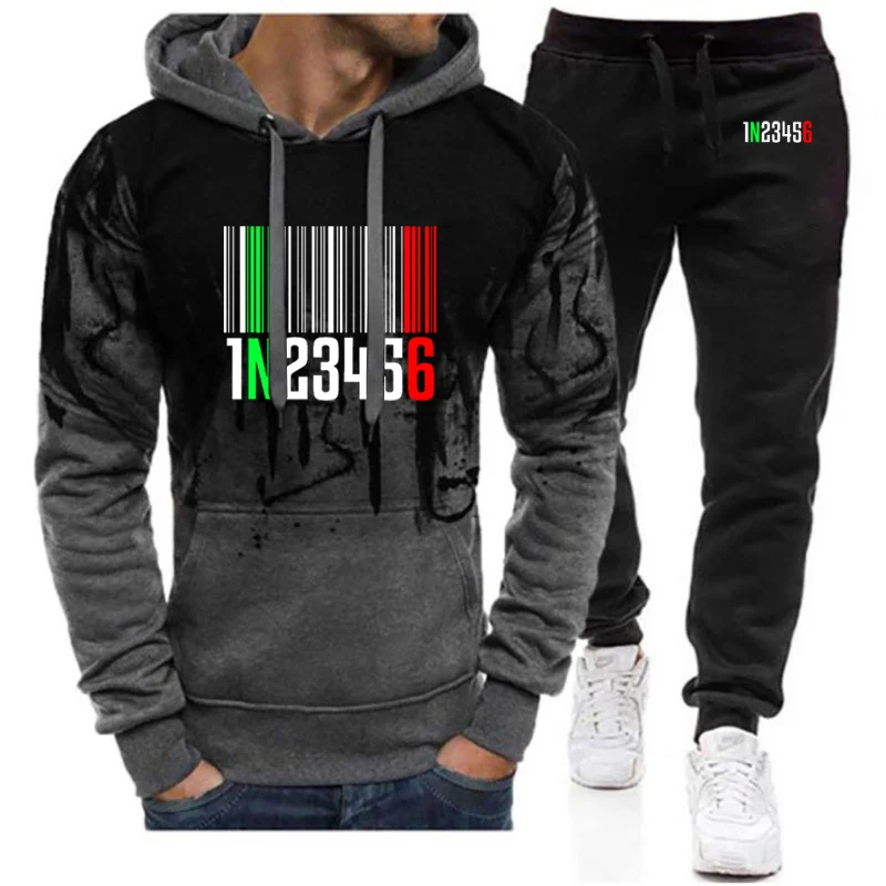 2025 1N23456 Motorcycle Men's New Gradient Color Tracksuit Sportwear Hooded Sweatshirt Tops + Pants Pullover Suit Casual Clothes
2025 1N23456 Motorcycle Men's New Gradient Color Tracksuit Sportwear Hooded Sweatshirt Tops + Pants Pullover Suit Casual Clothes