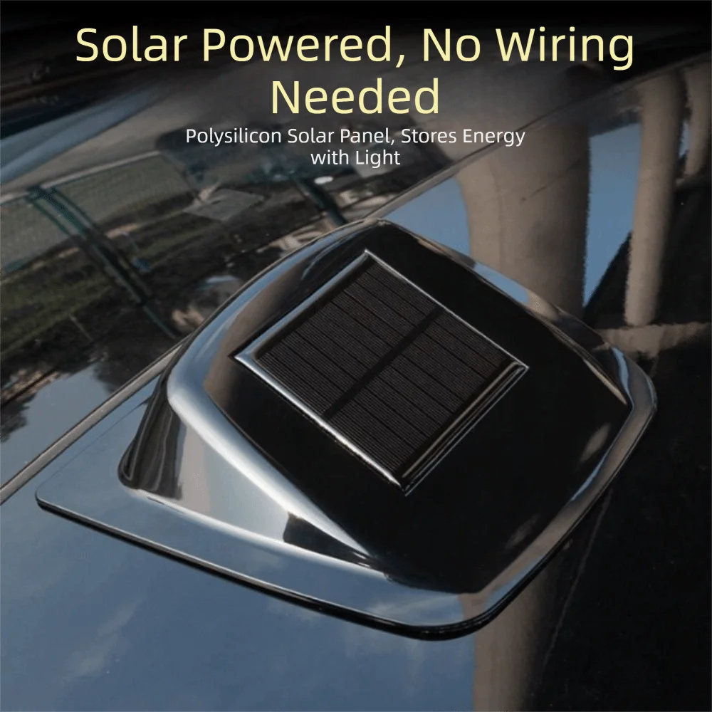 Adjustable Content Solar Powered Roof Sentinel Lights Waterproof Design No Wiring Required Devil's Eye Car Decorative Lights
Adjustable Content Solar Powered Roof Sentinel Lights Waterproof Design No Wiring Required Devil's Eye Car Decorative Lights