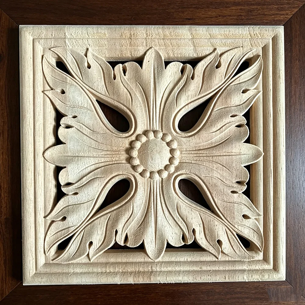18cm Unique Natural Floral Wood Carved Wooden Figurines Crafts Corner Appliques Frame Wall Door Furniture Woodcarving Decorative
18cm Unique Natural Floral Wood Carved Wooden Figurines Crafts Corner Appliques Frame Wall Door Furniture Woodcarving Decorative