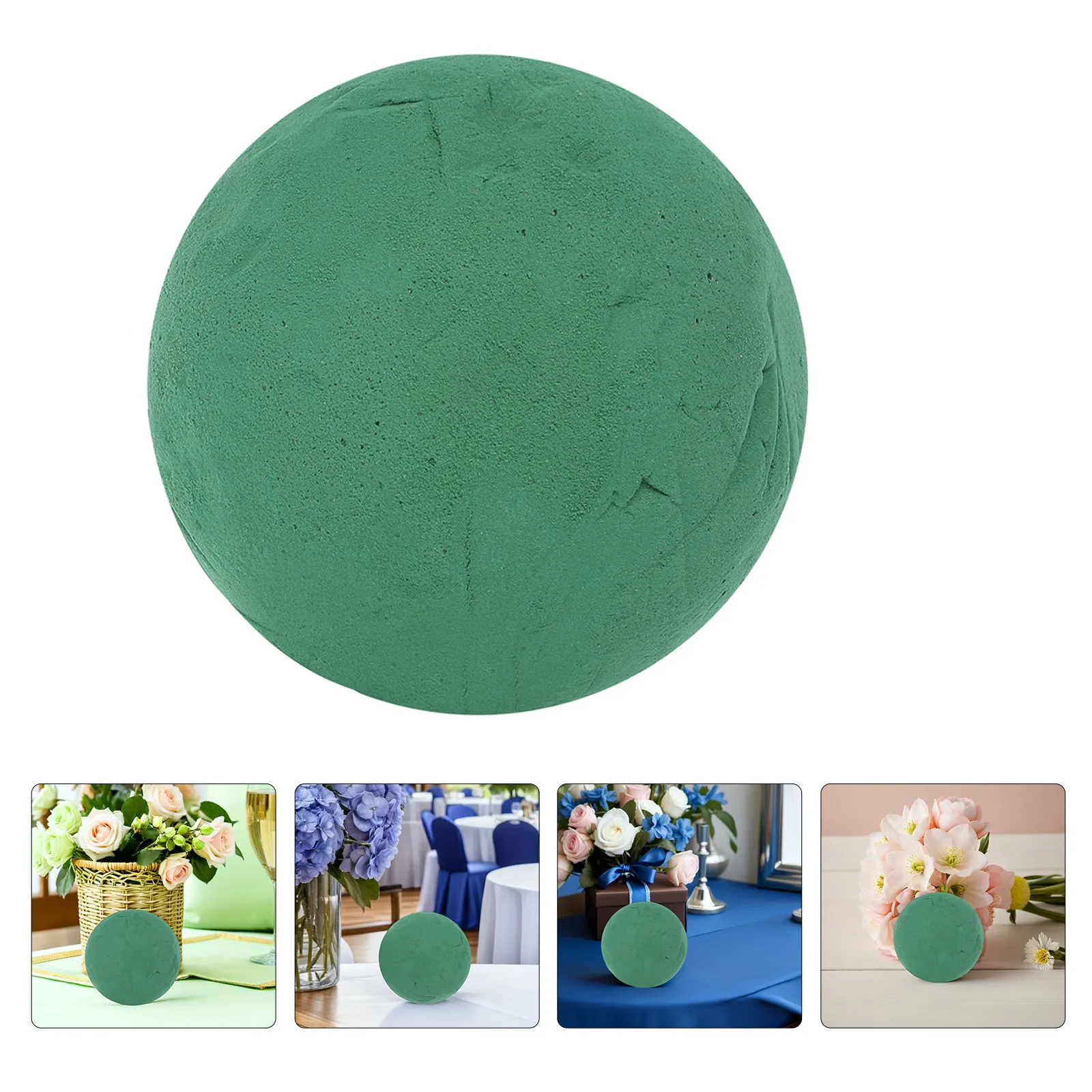 4 шт. зеленых влажных флористических шаров из пенопласта, 15 дюймов, круглые, для свадебных цветочных композиций, DIY, флористические принадлежности, для сада, вечеринок, рукоделия
4 шт. зеленых влажных флористических шаров из пенопласта, 15 дюймов, круглые, для свадебных цветочных композиций, DIY, флористические принадлежности, для сада, вечеринок, рукоделия