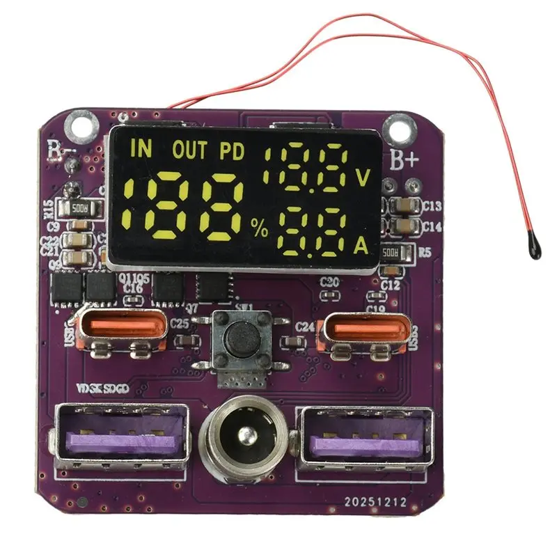 AS95- Module 4S PD100W Lithium Battery Buck-Boost Circuit Protection Module
AS95- Module 4S PD100W Lithium Battery Buck-Boost Circuit Protection Module