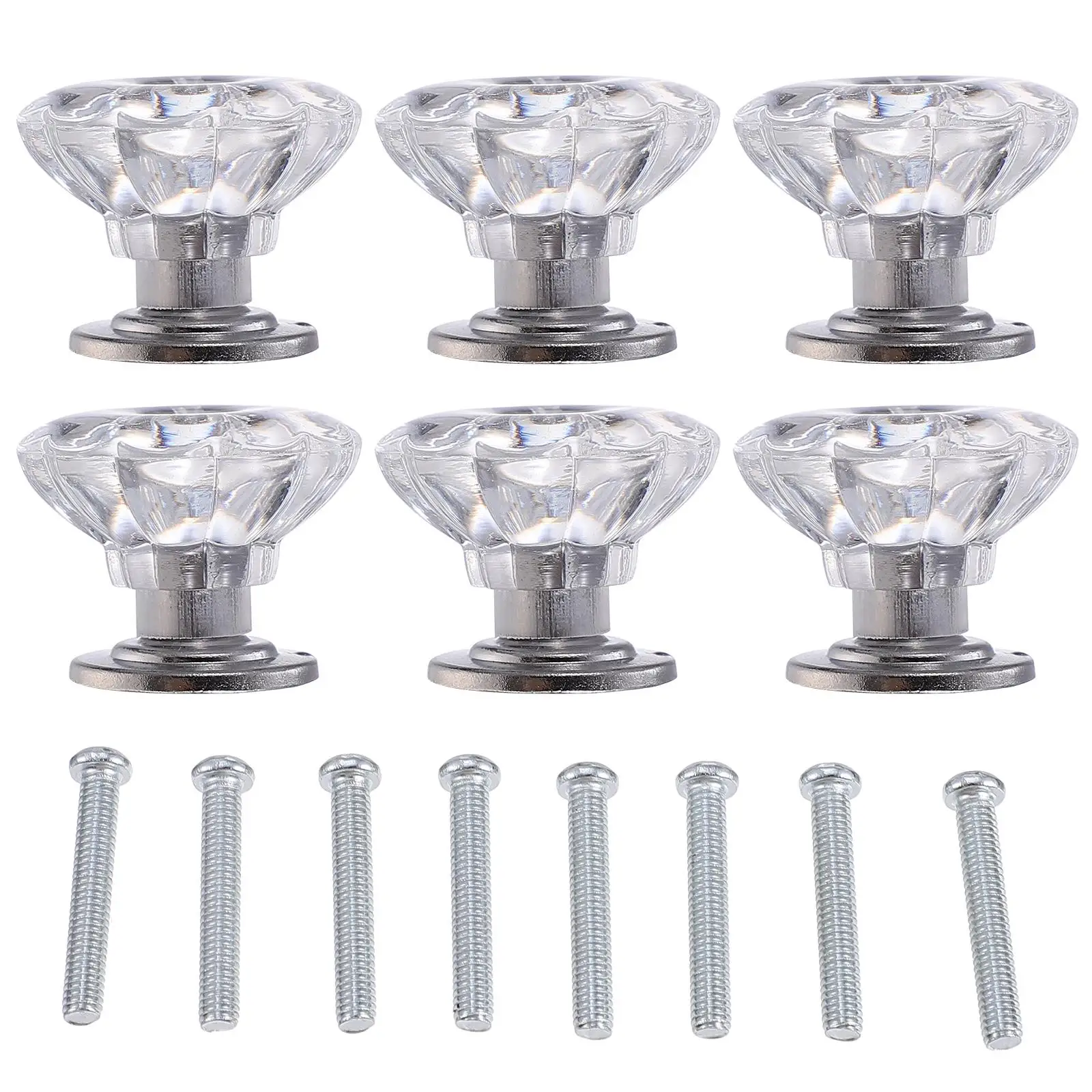 Drawer Knobs 6 Pcs Mini Plastic Crystal H les Lightweight Durable Home Decorative Jewelry Box Hardware Accessories
Drawer Knobs 6 Pcs Mini Plastic Crystal H les Lightweight Durable Home Decorative Jewelry Box Hardware Accessories