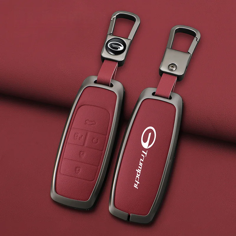 Zinc Alloy Leather Car Key Case Cover Holder for Gac Energy Trumpchi GS7 GS8 GM8 GS5 GA6 GM6 Protector Auto Keychain Accessories
Zinc Alloy Leather Car Key Case Cover Holder for Gac Energy Trumpchi GS7 GS8 GM8 GS5 GA6 GM6 Protector Auto Keychain Accessories