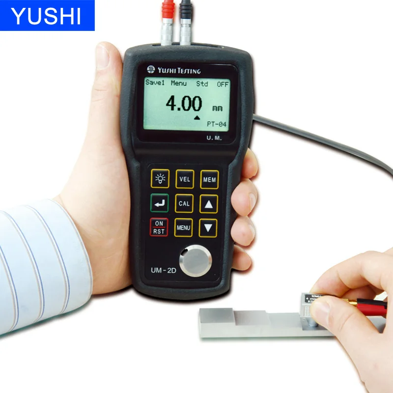Low Price High Precision NDT Testing Ultrasonic/Ultrasound Thickness Gauge Meter for Metal Sheet
Low Price High Precision NDT Testing Ultrasonic/Ultrasound Thickness Gauge Meter for Metal Sheet