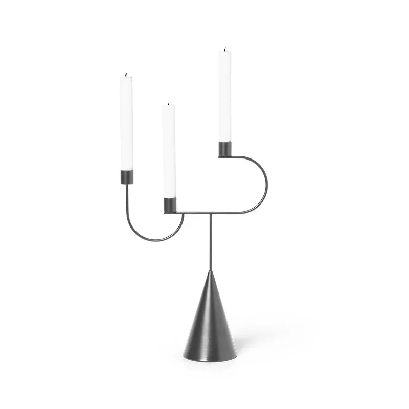 Modern minimalist creative art belongs to modeling candlestick ornament, home porch hallway living room dining room decoration
Modern minimalist creative art belongs to modeling candlestick ornament, home porch hallway living room dining room decoration