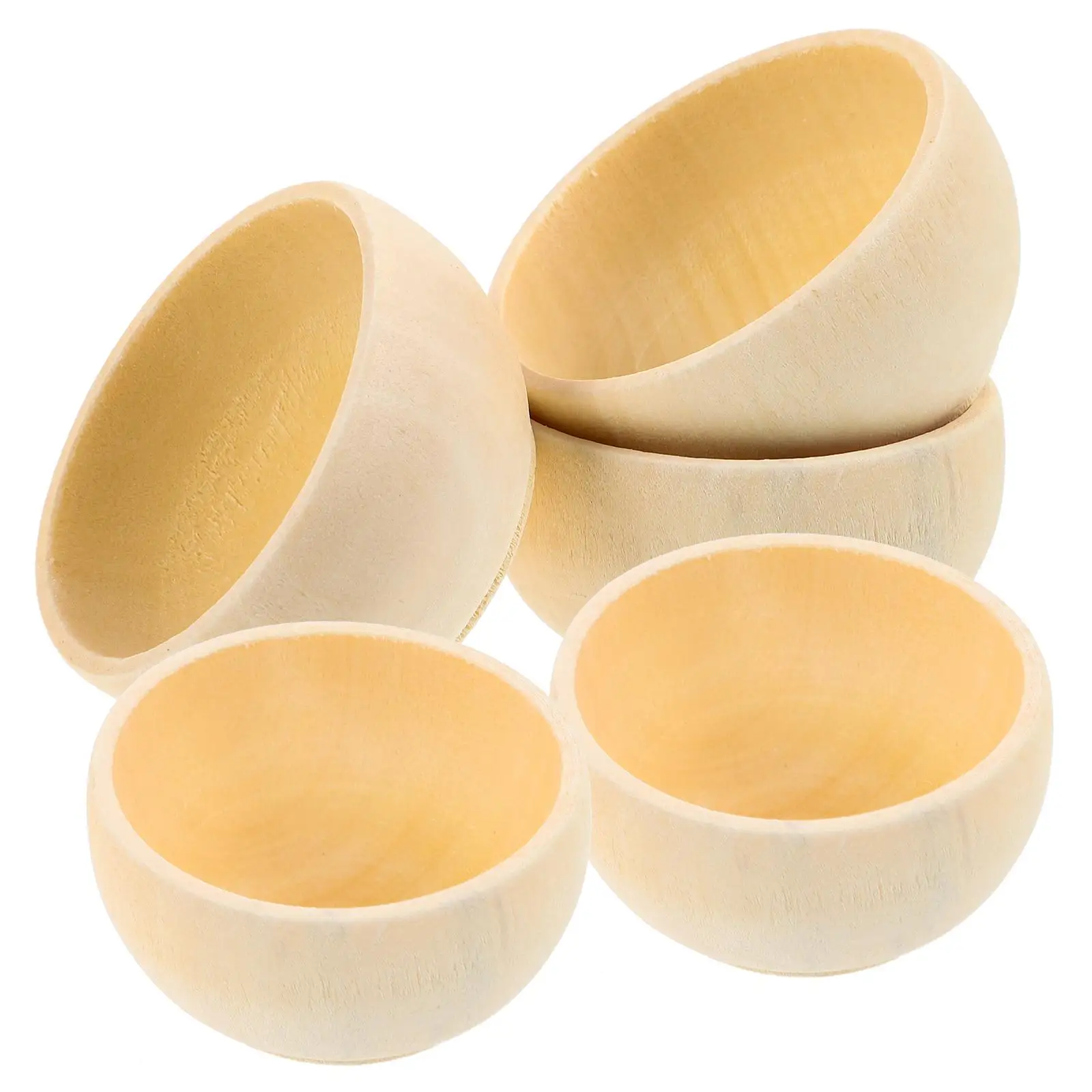 5 pcs Unfinished Wooden Bowls for Kids Crafts Painting Drawing Small Wood Bowls Accessories Handmade Sewing Tools
5 pcs Unfinished Wooden Bowls for Kids Crafts Painting Drawing Small Wood Bowls Accessories Handmade Sewing Tools