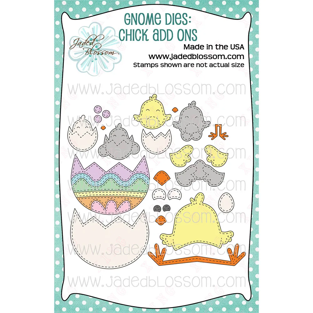 New Diy Gnome Dies: Chick Add Ons Metal Cutting Dies 2023 Scrapbook Embossing Craft Mold Decoration Album card Handmade Template
New Diy Gnome Dies: Chick Add Ons Metal Cutting Dies 2023 Scrapbook Embossing Craft Mold Decoration Album card Handmade Template