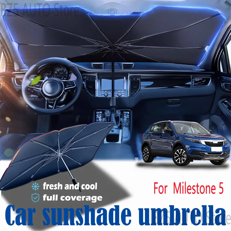 For milestone 5 front windshield panel, sun visor, summer accessories, heat insulation, sun shading, or sun protection
For milestone 5 front windshield panel, sun visor, summer accessories, heat insulation, sun shading, or sun protection