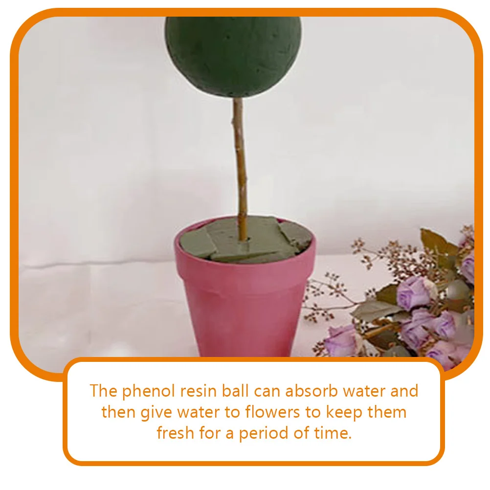 2Pcs Floral Foam Ball Resin Flower Mud Base Absorbent Water Wedding Flower Arrangement Supplies DIY Craft Foam
2Pcs Floral Foam Ball Resin Flower Mud Base Absorbent Water Wedding Flower Arrangement Supplies DIY Craft Foam