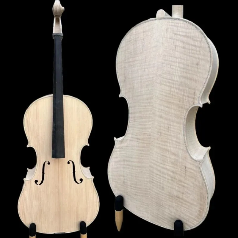 Professional Hand-Made Song Unfinished Cello 4/4 Solid maple back 4/4,3/4,1/2 and 1/4 White Cello
Professional Hand-Made Song Unfinished Cello 4/4 Solid maple back 4/4,3/4,1/2 and 1/4 White Cello