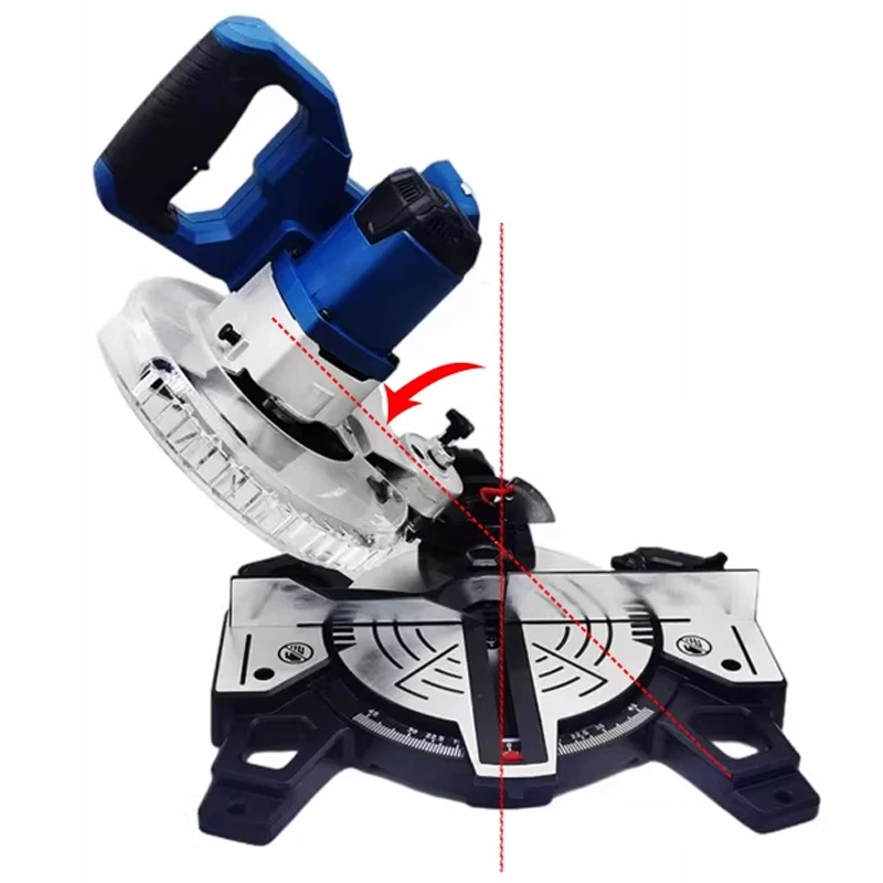 45° Brushless Lithium-Ion Mitre Saw, Adjustable Angle, 4.0/6.0/8.0Ah Lithium-Ion Battery, for cutting metal, wood, and PVC pipes
45° Brushless Lithium-Ion Mitre Saw, Adjustable Angle, 4.0/6.0/8.0Ah Lithium-Ion Battery, for cutting metal, wood, and PVC pipes