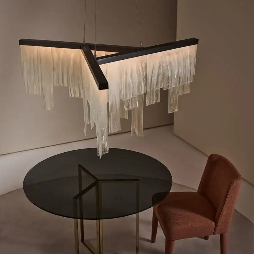 Modern Light Luxury Dining Room Chandelier Crystal Lamps Designer Villa Atmosphere Dining Table Lamps Island Table bar Lamps
Modern Light Luxury Dining Room Chandelier Crystal Lamps Designer Villa Atmosphere Dining Table Lamps Island Table bar Lamps