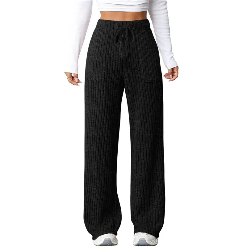 ABRT-Womens Ribbed Wide Leg Lounge Pants With Pockets Comfy Loose Soft Knit Pants With Drawstring
ABRT-Womens Ribbed Wide Leg Lounge Pants With Pockets Comfy Loose Soft Knit Pants With Drawstring