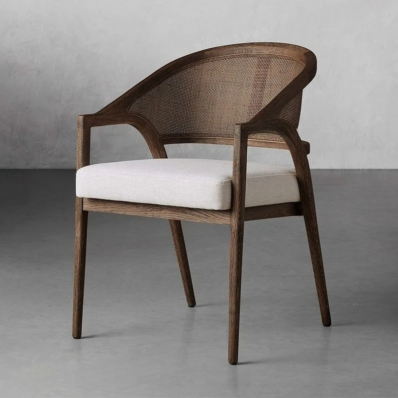 Solid wood rattan dining chair, B & B hotel chair, furniture cafe, western restaurant
Solid wood rattan dining chair, B & B hotel chair, furniture cafe, western restaurant